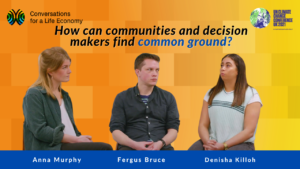 How Can Communities and Decision Makers Find Common Ground